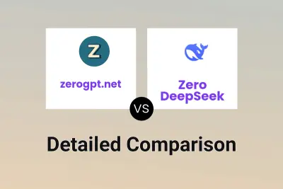 zerogpt.net vs Zero DeepSeek