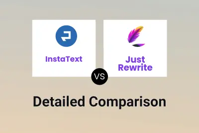 InstaText vs Just Rewrite