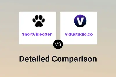 ShortVideoGen vs vidustudio.co