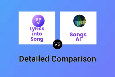 Lyrics into Song vs Songs AI