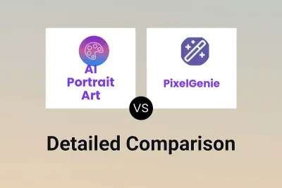 AI Portrait Art vs PixelGenie