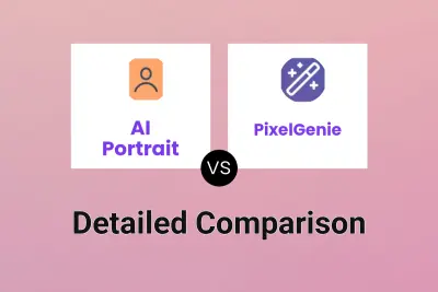 AI Portrait vs PixelGenie