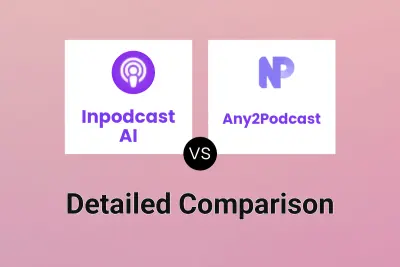 Inpodcast AI vs Any2Podcast