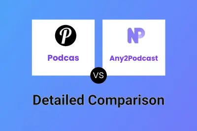 Podcas vs Any2Podcast