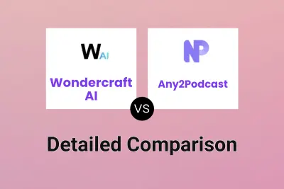 Wondercraft AI vs Any2Podcast