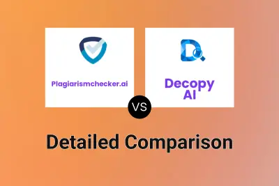Plagiarismchecker.ai vs Decopy AI