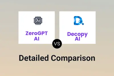 ZeroGPT AI vs Decopy AI