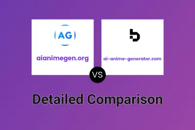aianimegen.org vs ai-anime-generator.com