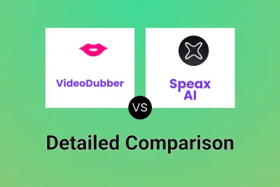 VideoDubber vs Speax AI