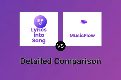 Lyrics into Song vs MusicFlow