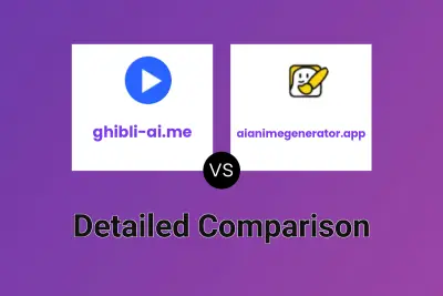 ghibli-ai.me vs aianimegenerator.app