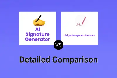 AI Signature Generator vs aisignaturegenerators.com