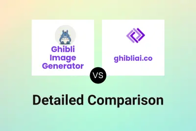 Ghibli Image Generator vs ghibliai.co