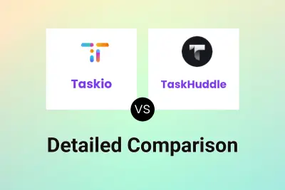 Taskio vs TaskHuddle