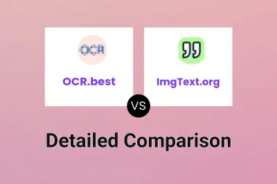 OCR.best vs ImgText.org