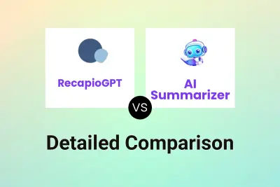 RecapioGPT vs AI Summarizer