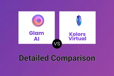 Glam AI vs Kolors Virtual