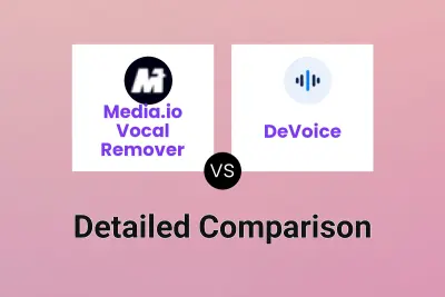 Media.io Vocal Remover vs DeVoice