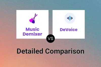 Music Demixer vs DeVoice