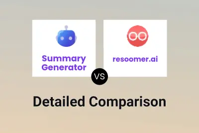 Summary Generator vs resoomer.ai