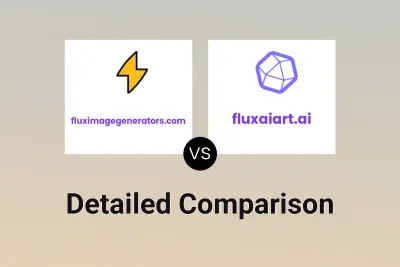 fluximagegenerators.com vs fluxaiart.ai