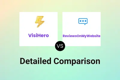 VisiHero vs ReviewsOnMyWebsite