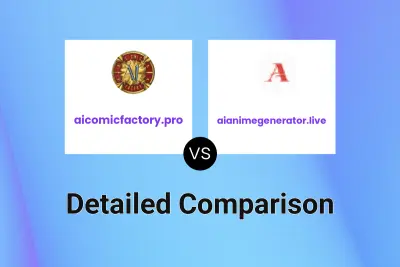 aicomicfactory.pro vs aianimegenerator.live