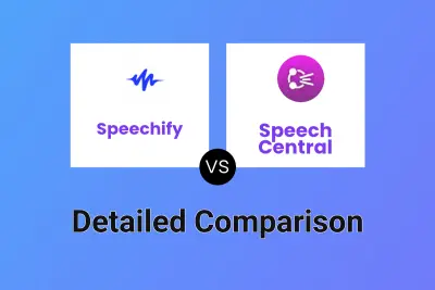 Speechify vs Speech Central