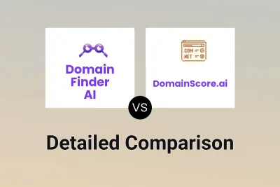 Domain Finder AI vs DomainScore.ai