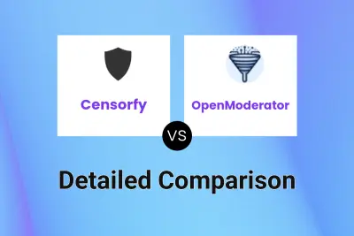 Censorfy vs OpenModerator