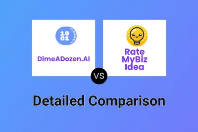 DimeADozen.AI vs Rate MyBiz Idea