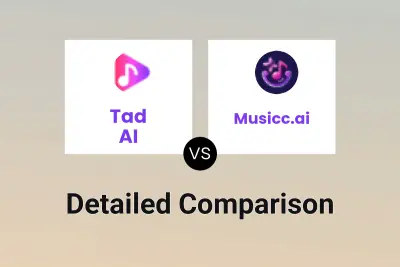 Tad AI vs Musicc.ai