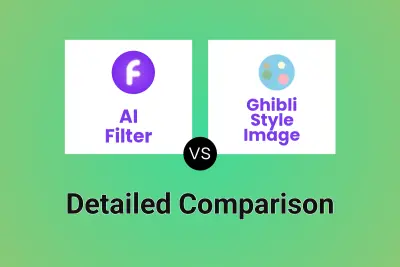 AI Filter vs Ghibli Style Image
