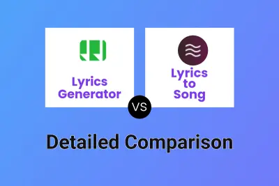 Lyrics Generator vs Lyrics to Song