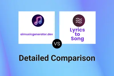 aimusicgenerator.dev vs Lyrics to Song
