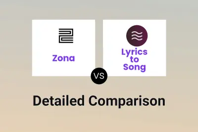 Zona vs Lyrics to Song