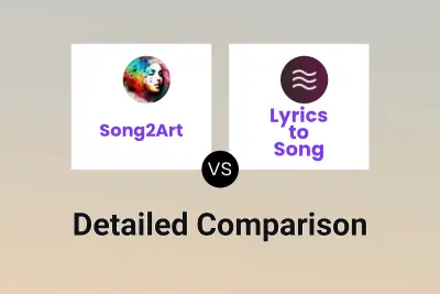 Song2Art vs Lyrics to Song