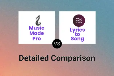 Music Made Pro vs Lyrics to Song