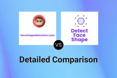 faceshapedetectors.com vs Detect Face Shape
