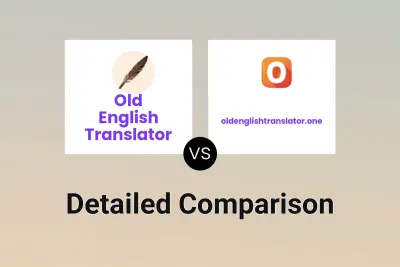 Old English Translator vs oldenglishtranslator.one