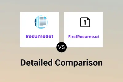 ResumeSet vs FirstResume.ai
