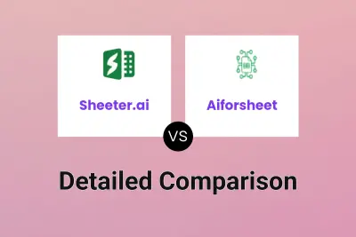 Sheeter.ai vs Aiforsheet