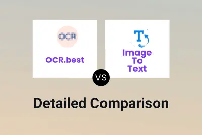 OCR.best vs Image To Text
