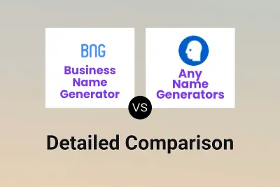 Business Name Generator vs Any Name Generators