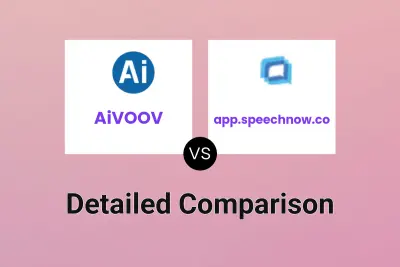 AiVOOV vs app.speechnow.co
