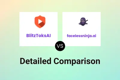 BlitzToksAI vs facelessninja.ai