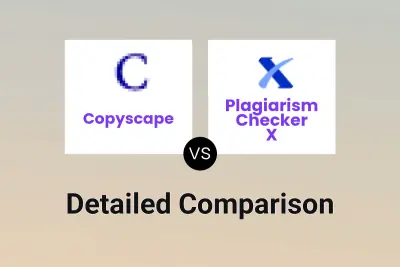 Copyscape vs Plagiarism Checker X