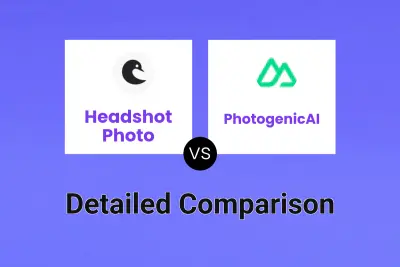 Headshot Photo vs PhotogenicAI
