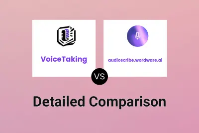 VoiceTaking vs audioscribe.wordware.ai