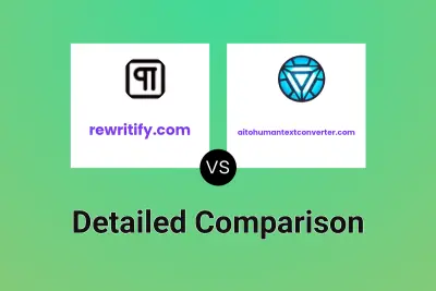 rewritify.com vs aitohumantextconverter.com